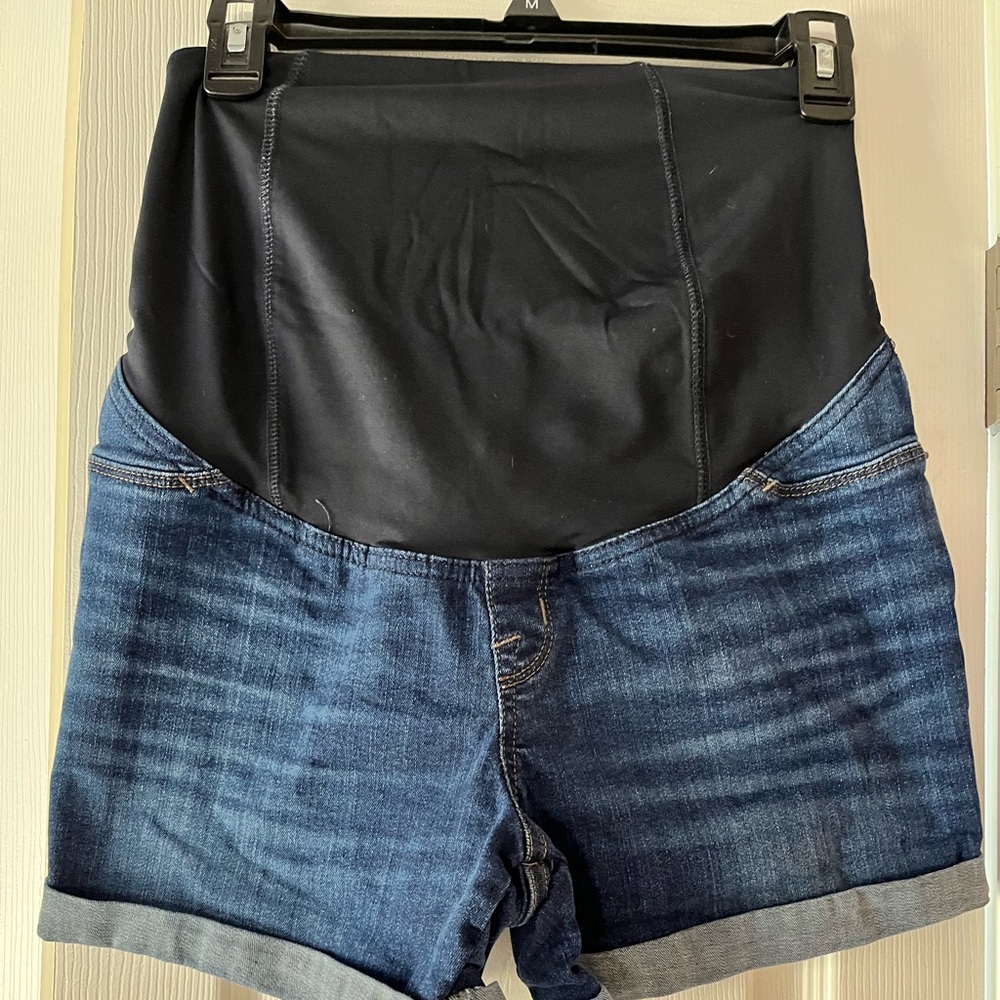 Isabelle maternity jean shorts